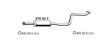 MAZDA FSG440300A Middle Silencer